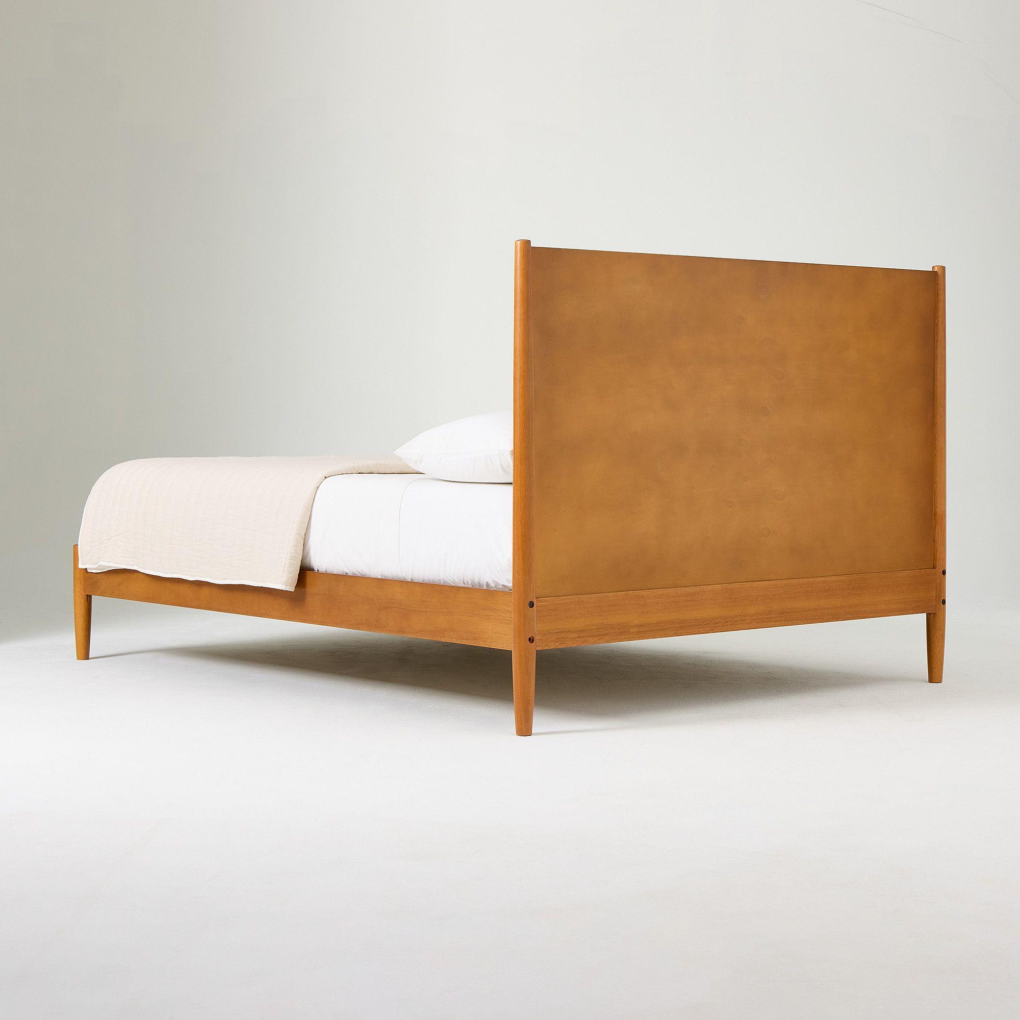 Mid century bed west elm sales